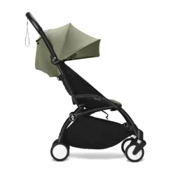 Stokke Lightweight Strollers*- Yoyo³ Stroller Black Bundle 6+, Olive