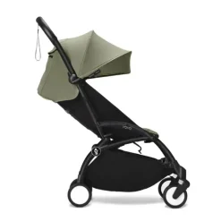 Stokke Lightweight Strollers*- Yoyo³ Stroller Black Bundle 6+, Olive