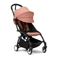 Stokke Lightweight Strollers*- Yoyo³ Stroller Black Bundle 6+, Ginger