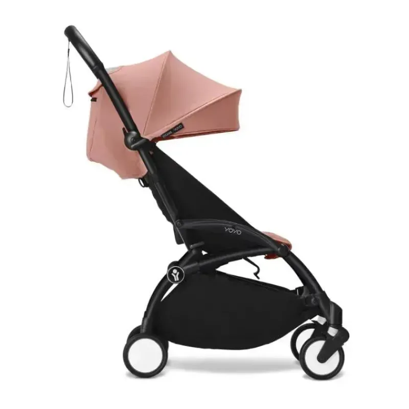 Stokke Lightweight Strollers*- Yoyo³ Stroller Black Bundle 6+, Ginger