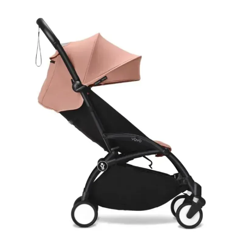 Stokke Lightweight Strollers*- Yoyo³ Stroller Black Bundle 6+, Ginger
