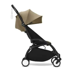 Stokke Lightweight Strollers*- Yoyo³ Stroller Black Bundle 6M+, Toffee