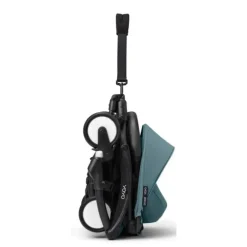 Stokke Lightweight Strollers*- Yoyo³ Stroller Black Frame Bundle 6+, Aqua
