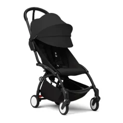 Stokke Lightweight Strollers*- Yoyo³ Stroller Black Bundle 6+, Black