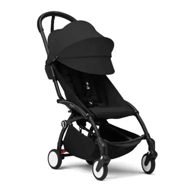 Stokke Lightweight Strollers*- Yoyo³ Stroller Black Bundle 6+, Black