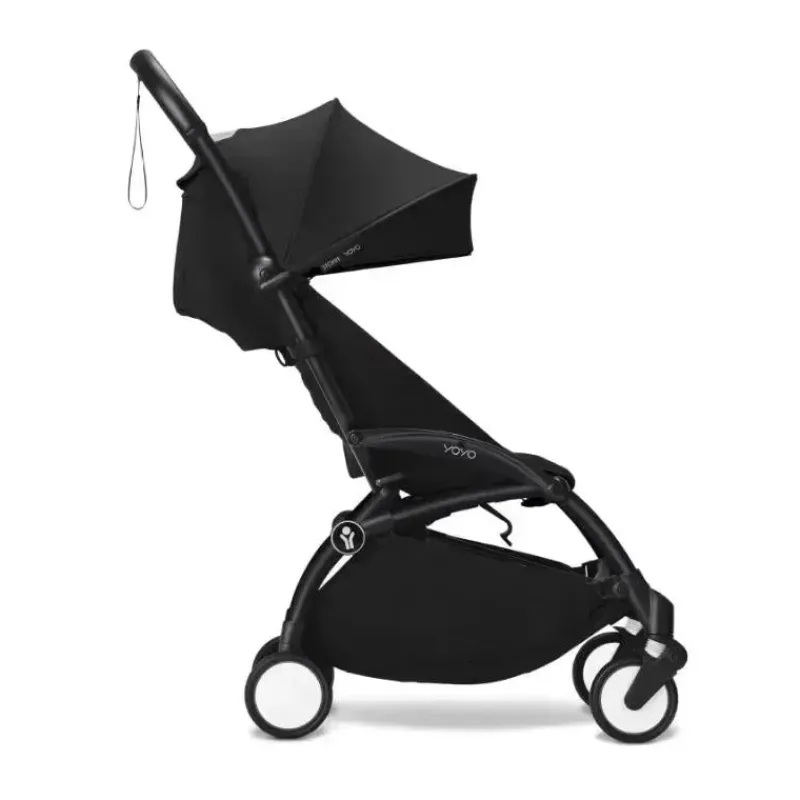 Stokke Lightweight Strollers*- Yoyo³ Stroller Black Bundle 6+, Black