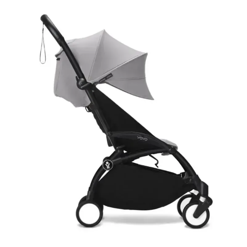 Stokke Lightweight Strollers*- Yoyo³ Stroller Black Bundle 6+, Stone
