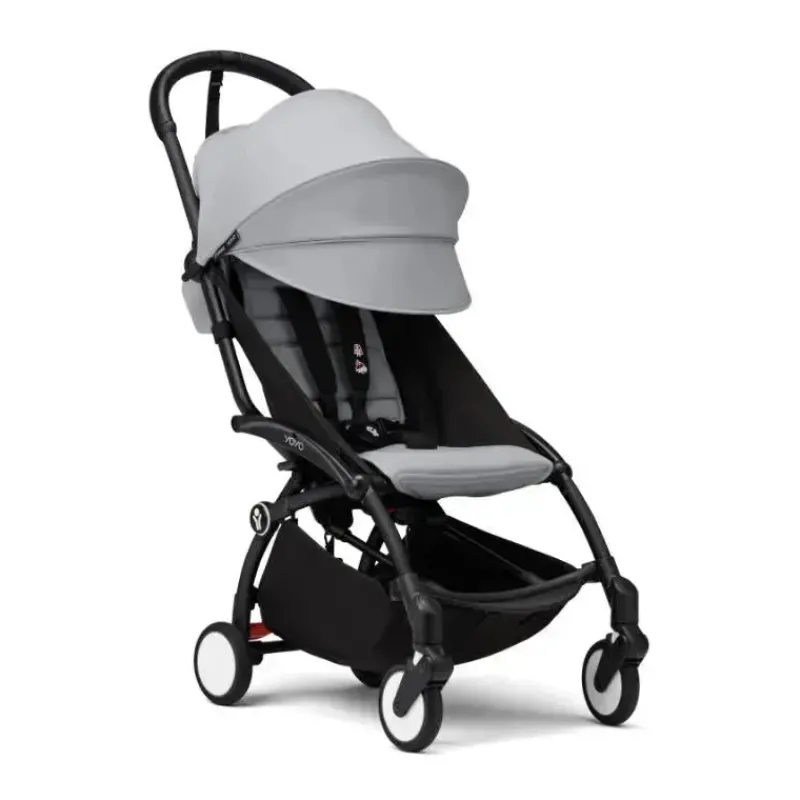 Stokke Lightweight Strollers*- Yoyo³ Stroller Black Bundle 6+, Stone