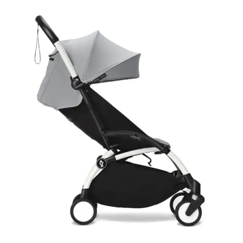 Stokke Lightweight Strollers*- Yoyo³ Stroller White Bundle 6+, Stone