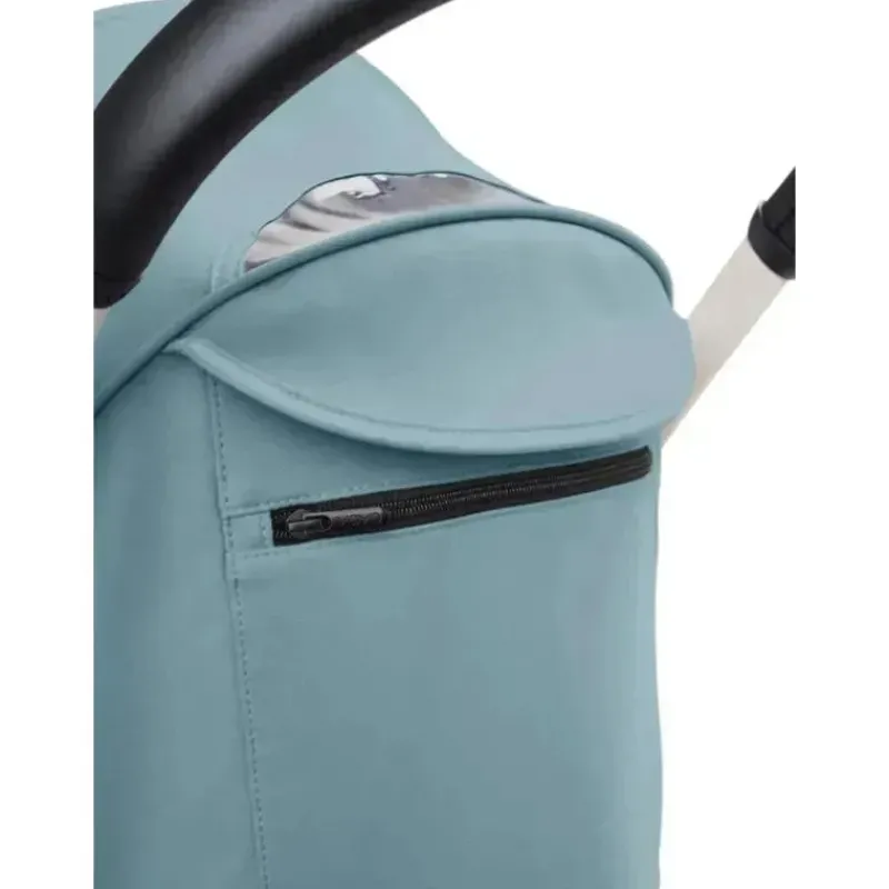 Stokke Lightweight Strollers*- Yoyo³ Stroller White Frame Bundle 6+, Aqua