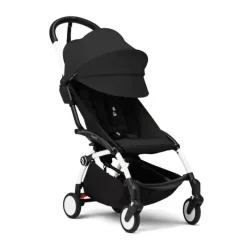 Stokke Lightweight Strollers*- Yoyo³ Stroller White Bundle 6+, Black