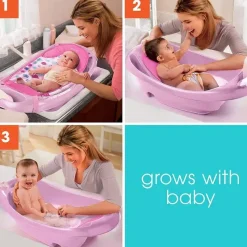 Summer Infant Bath Tubs & Seats*- Splish N Splash Tub Girl, Pink