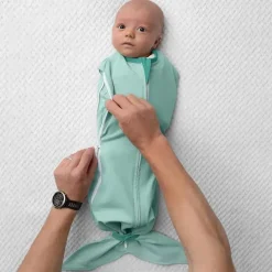 Summer Infant Swaddles & Wearable Blankets*- SwaddleMe Room to Grow Pod, 0-6 Months, 1-Pack, Teal Waves