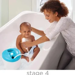 Summer Infant Bath Tubs & Seats*Newborn-to-Toddler Bath Tub Center & Showerin Blue