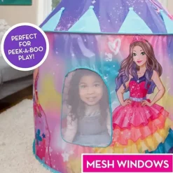 Sunny Days Entertainment,LLC Barbie*Sunny Days - Barbie Pop Up Castle Dreamtopia Pink Princess Play Tent