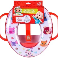 Sunny Days Entertainment,LLC Cocomelon*Sunny Days - Cocomelon Soft Potty Training Seat, Red