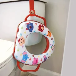 Sunny Days Entertainment,LLC Cocomelon*Sunny Days - Cocomelon Soft Potty Training Seat, Red