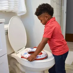 Sunny Days Entertainment,LLC Cocomelon*Sunny Days - Cocomelon Soft Potty Training Seat, Red
