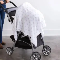 Swaddle Designs Swaddles & Wearable Blankets*- Marquisette Swaddle Blanket, Watercolor Ice Cream Cones