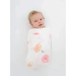 Swaddle Designs Swaddles & Wearable Blankets*- 3Pk Bubble Dots, Stars, Champagne Marquisette Swaddles