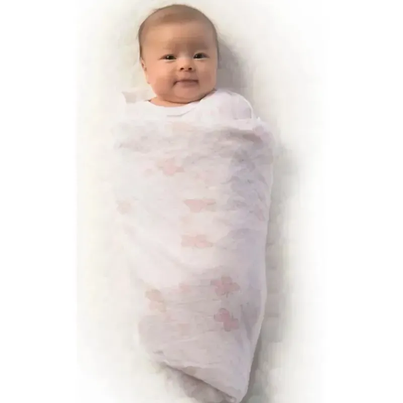 Swaddle Designs Swaddles & Wearable Blankets*- 3Pk Muslin Swaddle Blankets, Butterflies & Posies