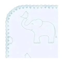Swaddle Designs Swaddles & Wearable Blankets*- Ultimate Swaddle Blanket, Sterling Deco Elephants, Blue