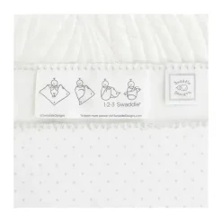 Swaddle Designs Swaddles & Wearable Blankets*- Ultimate Swaddle Blanket, Sterling Deco Elephants, Blue