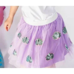 Sweet Wink Dresses|Baby Dresses & Skirts*- Baby Girl Seashell Tutu Dress Up Skirt