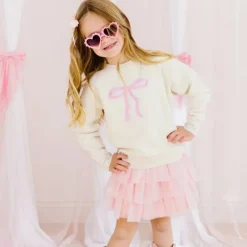 Sweet Wink Dresses|Baby Dresses & Skirts*- Ballet Bow Tiered Tutu Kids Dress Up Skirt