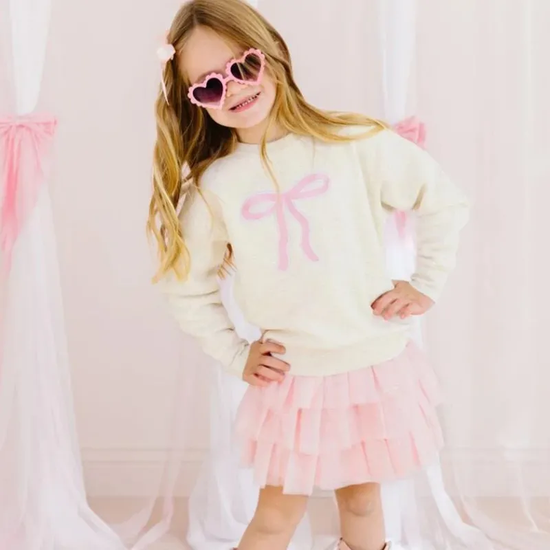 Sweet Wink Dresses|Baby Dresses & Skirts*- Ballet Bow Tiered Tutu Kids Dress Up Skirt