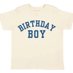 Sweet Wink Baby Tops|Birthday Party*- Birthday Boy Varsity Short Sleeve T-Shirt Kids Birthday