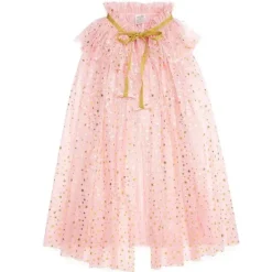 Sweet Wink Baby Coats, Sweaters & Jackets*- Blush Shimmer Star Cape