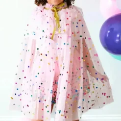Sweet Wink Baby Gloves & Socks*- Kids Dress Up Cape Pink Confetti