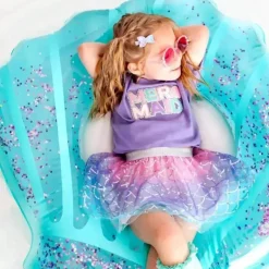 Sweet Wink Baby Hair Accessories*- Kids Summer Clip Set Mermaid Shimmer