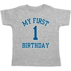 Sweet Wink Birthday Party*- My First Birthday Short Sleeve Boy T-Shirt