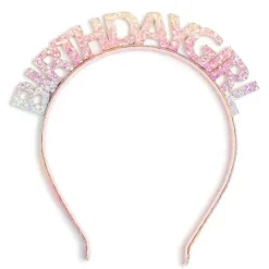 Sweet Wink Birthday Party*- Pastel Rainbow Birthday Girl Headband