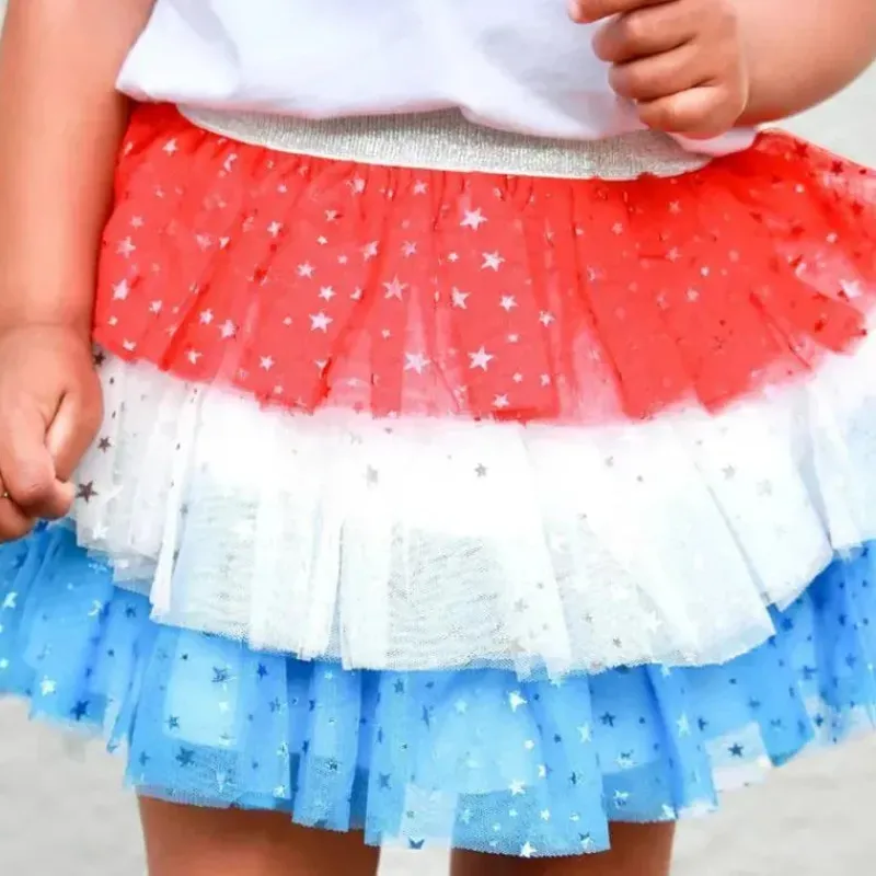 Sweet Wink Dresses|Baby Dresses & Skirts*- Patriotic Petal Tutu Kids 4Th Of July