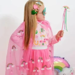 Sweet Wink Baby Gloves & Socks*- Rainbow Sequin Cape