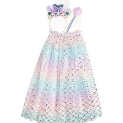 Sweet Wink Baby Gloves & Socks*- Sparkling Mermaid Cape