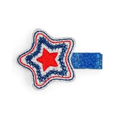 Sweet Wink Baby Hair Accessories*- 4Th Of July Sparkle Star Clip Set