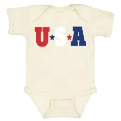 Sweet Wink Baby Onesies & Bodysuits*- Usa Short Sleeve Bodysuit, 4Th Of July