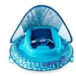 Swimways Life Vests & Floats*- Infant Baby Spring Float, Blue | Baby Pool Float with Canopy