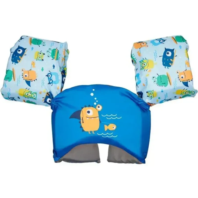 Swimways Baby Swimming Clothes|Cool Baby Products*- Swim Trainer Life Jacket (Pfd), Blue Monster