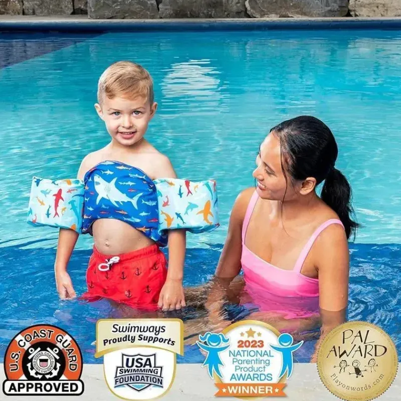 Swimways Life Vests & Floats*- Swim Trainer, US Coast Guard Approved Life Vest, Shark