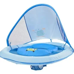 Swimways Life Vests & Floats*Baby Spring Float With Canopy Upf 50 In Blue