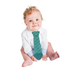 Tasty Tie Rattles & Teethers|Toys For 0-12 Months*- Turtle Teething Bib Tie