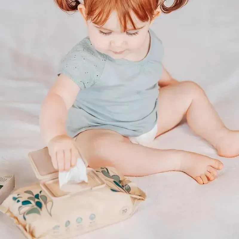 Terra Baby Organic|Wipes & Warmers*Terra - 70Ct Bamboo Pure Water Baby Wipes