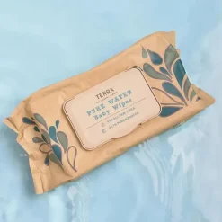 Terra Baby Organic|Wipes & Warmers*Terra - 70Ct Bamboo Pure Water Baby Wipes