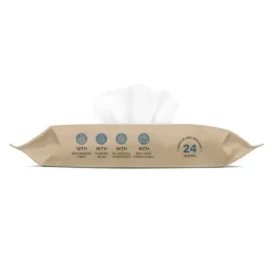 Terra Baby Organic|Wipes & Warmers*Terra - 24Ct Bamboo Water Wipes Pure New Zealand Travel Pack