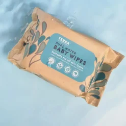 Terra Baby Organic|Wipes & Warmers*Terra - 24Ct Bamboo Water Wipes Pure New Zealand Travel Pack